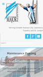 Mobile Screenshot of majorpaintingco.com